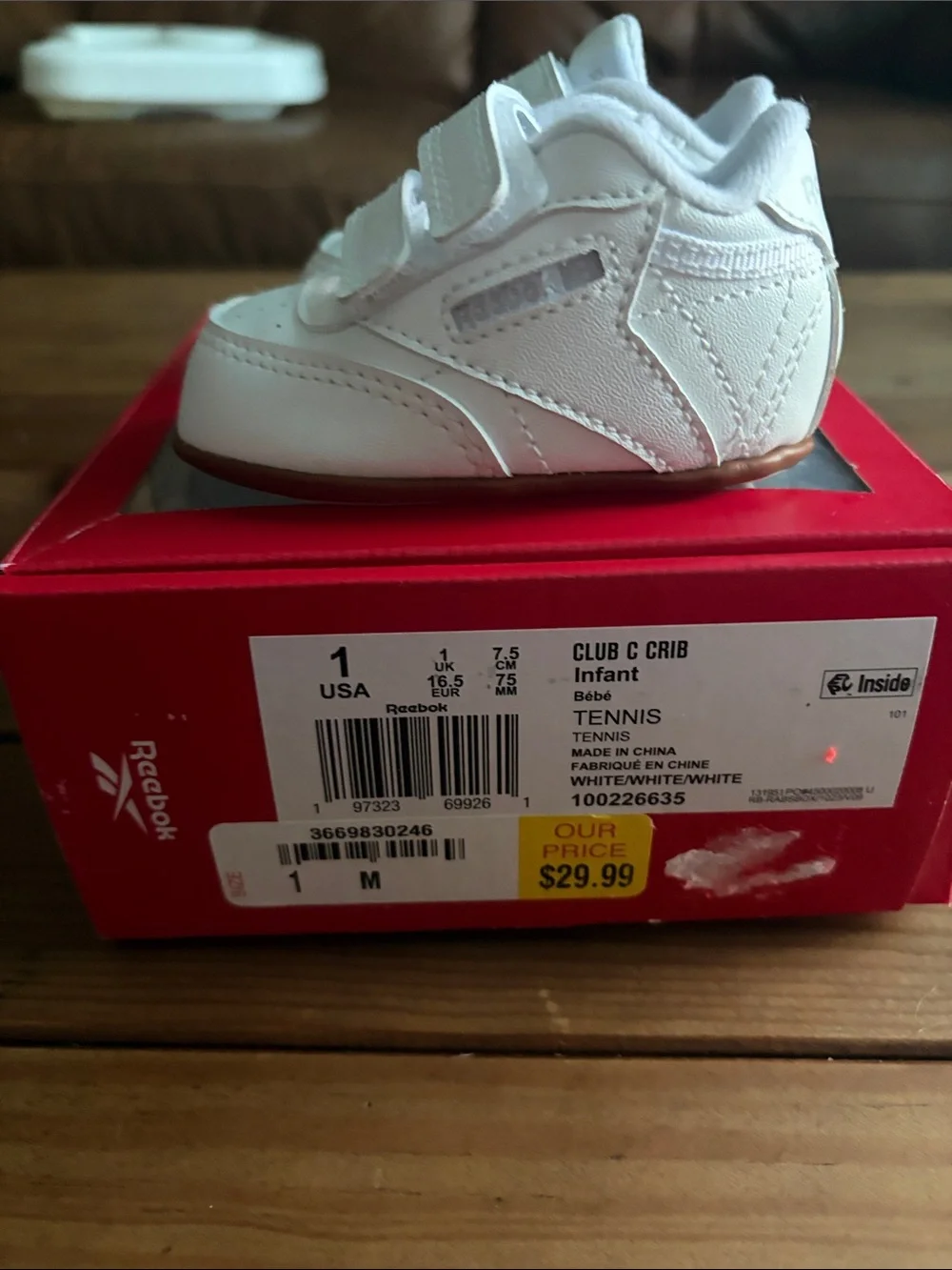 Reebok soft white